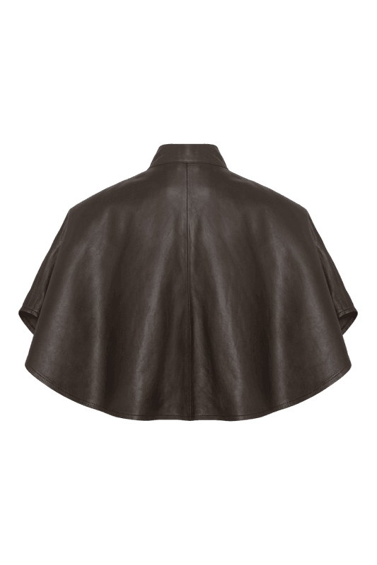 Zoe Cape Dark Brown 