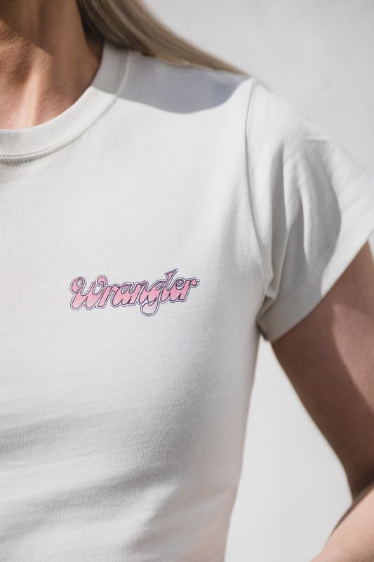 Shrunken Band Tee Vintage White 