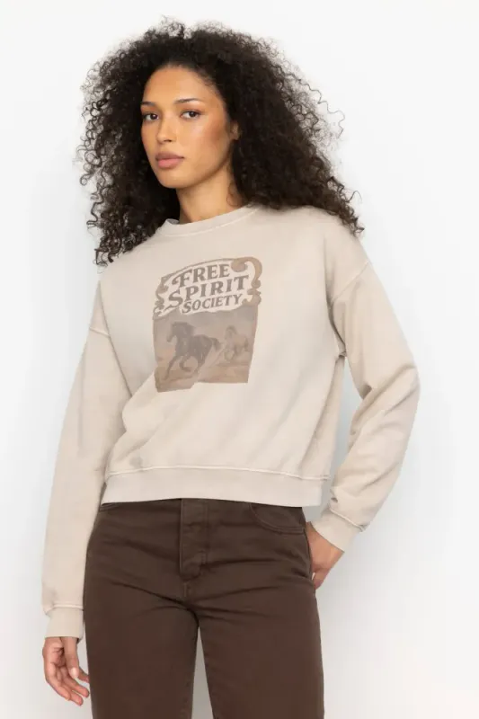 Moira Sweatshirt Greige 