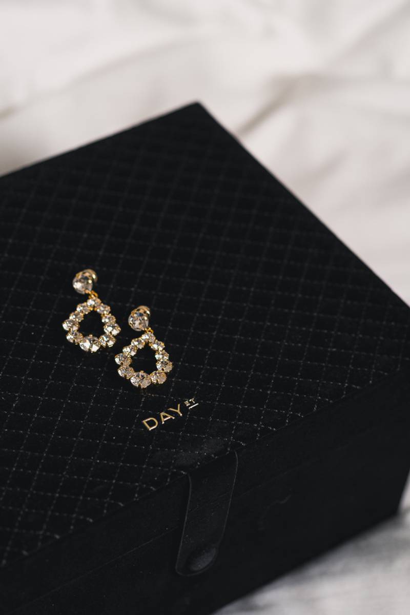 Day Q Jewelry Box Big Black Vakre Vene