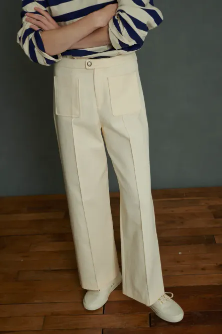 Hovedbilde Harry Trousers Creme 