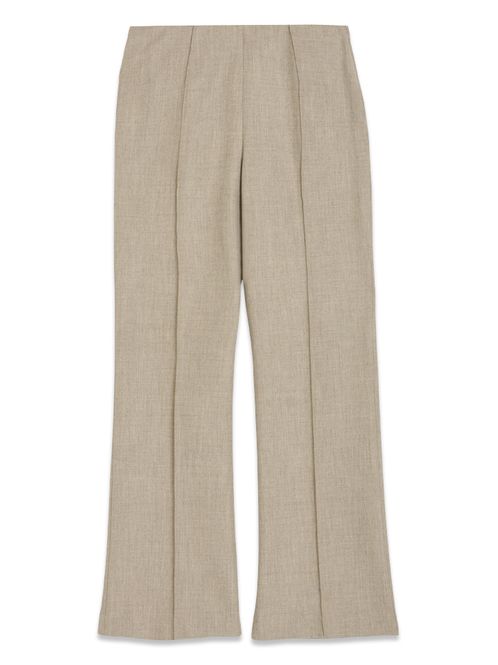 Hovedbilde Malhia Wide Trousers Tweed Ecru/Light Sand 