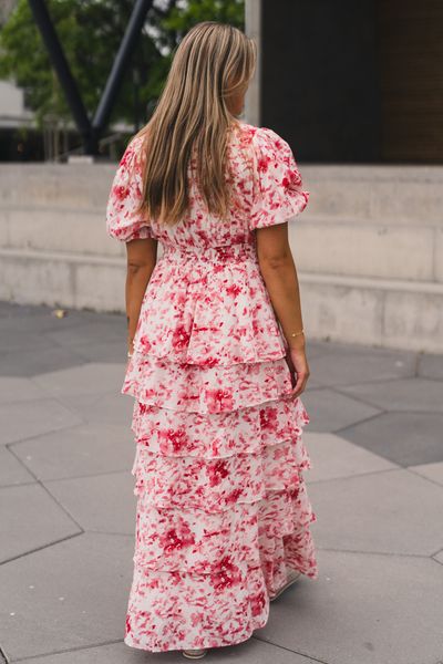 Hovedbilde Noorie Blur Print Dress Red 