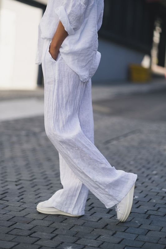 Julien Pants White 