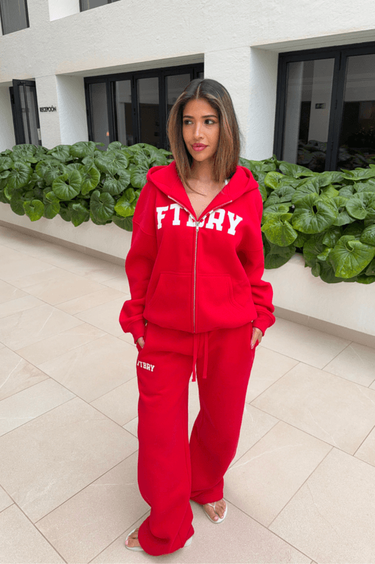 SÒL Zip Hoodie Pomegranate 