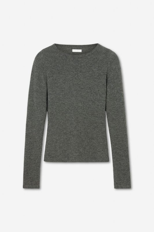 Joyce Knit Dark Olive Melange 