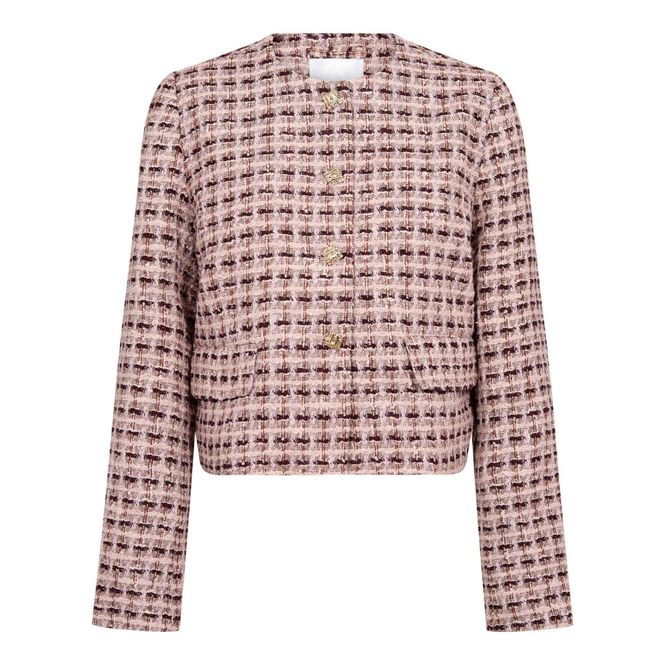 Hovedbilde Tika Boucle Jacket Dusty Rose 