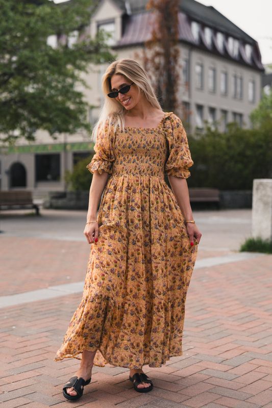Gloria Dress Pineapple  