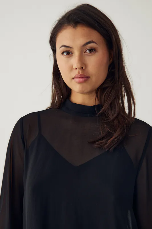 Latania Long Dress Black 