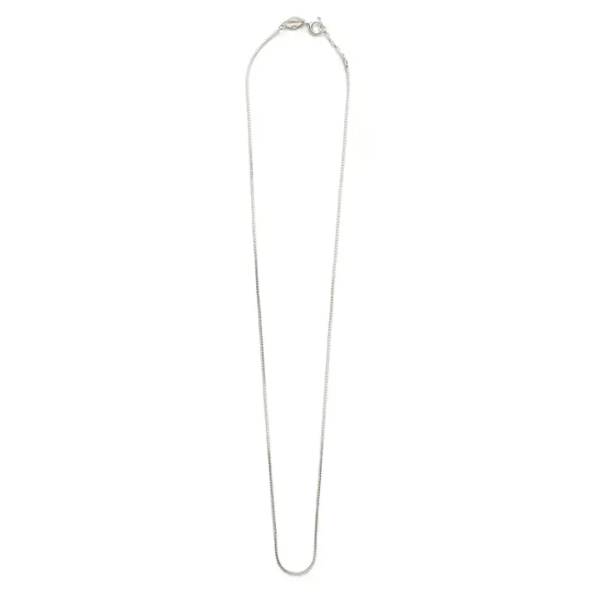 Hovedbilde Box Chain Necklace Silver 