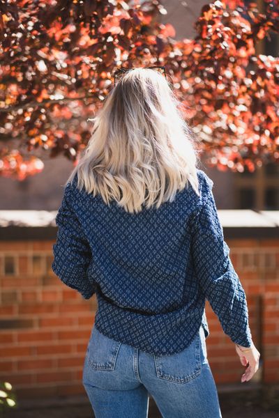 Hovedbilde Sarafia Shirt Ditressed Blue Denim