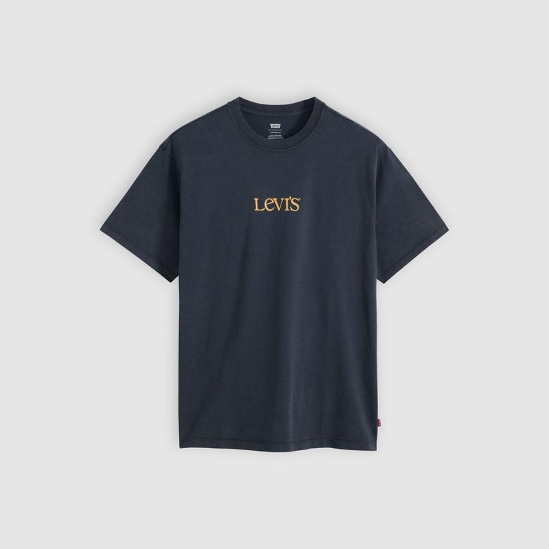 Vintage Fit Graphic Tee Logo Nightfall Navy Jersey