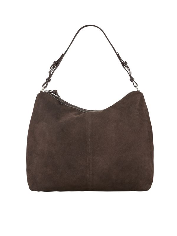 Suede Ginni Large Bag Chocolate Torte 