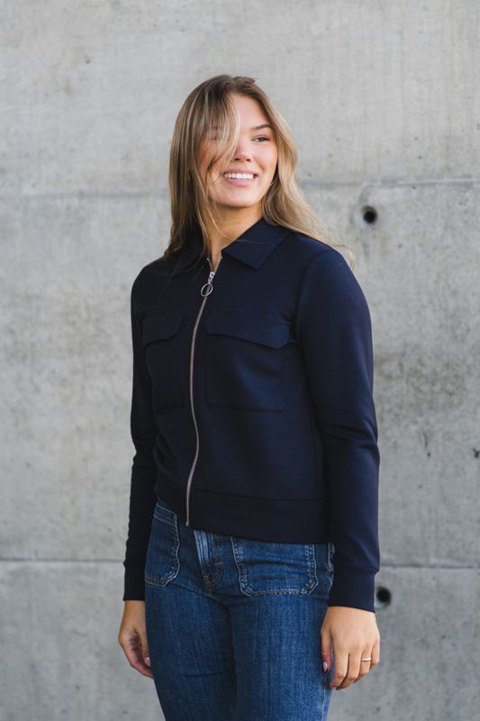 Beca Cardigan Marine Blue 