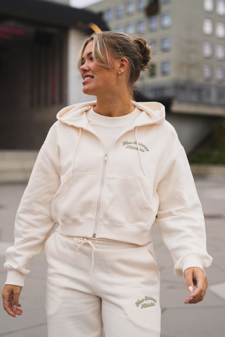 Hovedbilde Linear Heritage Fleece Full Zip Beige 