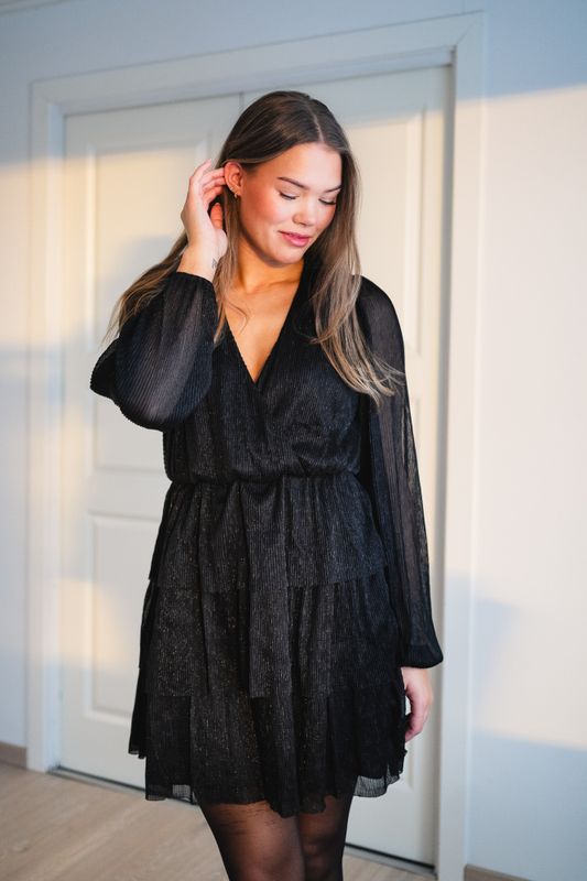 Nene Glitz Dress Black 