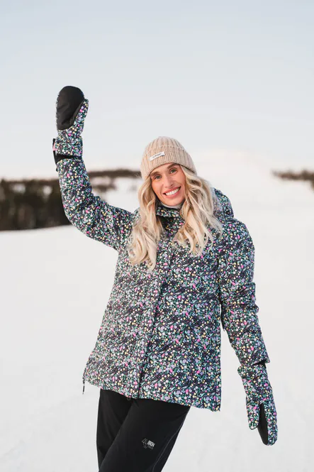 Hovedbilde Snow Puffer Flower Black 