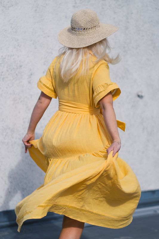 Hamilton Dress Cornsilk 