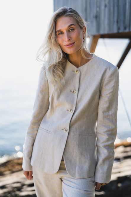 Hovedbilde Cleo Blazer Sand Melange 