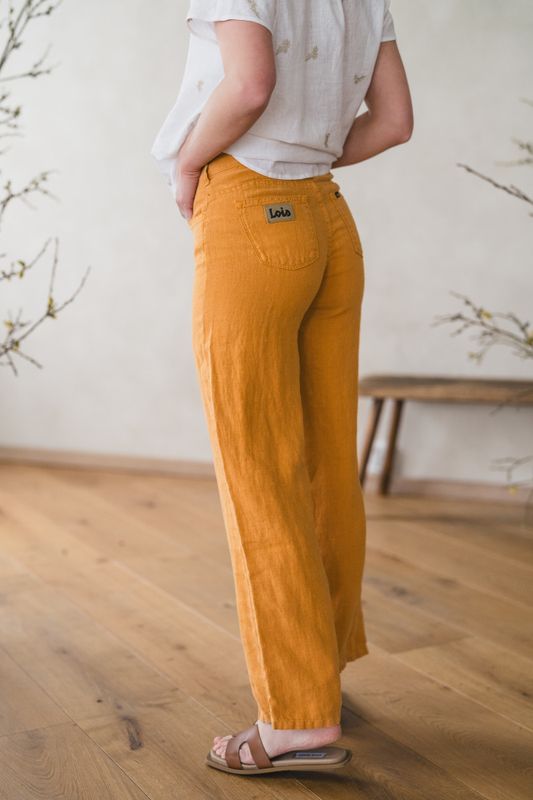 Culotte Linen Colour Topaz