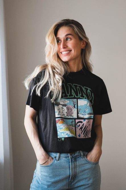 Hovedbilde Basic Cotton Jersey Bear Comic Teddy Phantom 