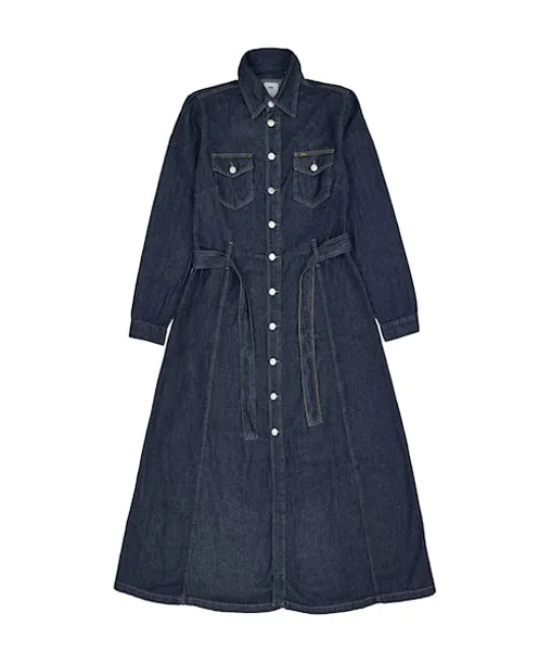 Hovedbilde Elisa Belted Midi Dress Rinse