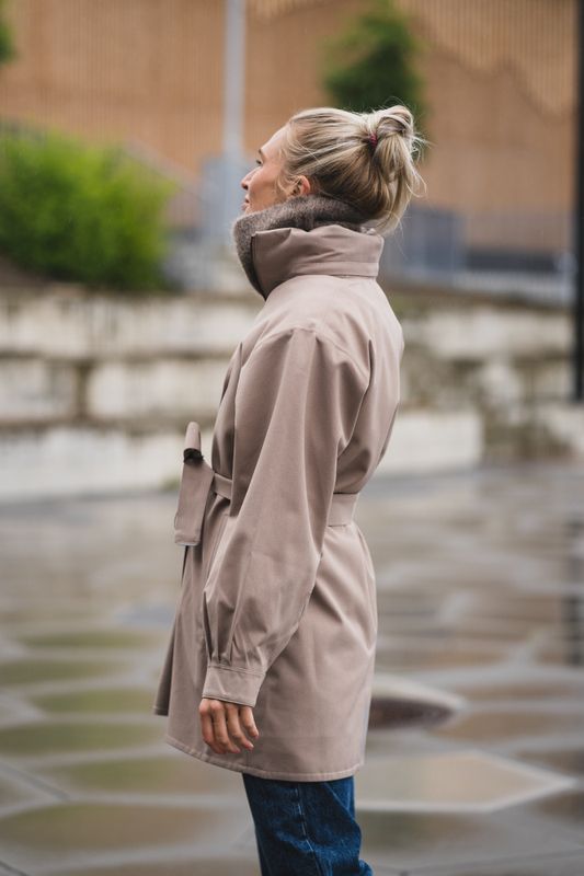 Rossby Coat Taupe 
