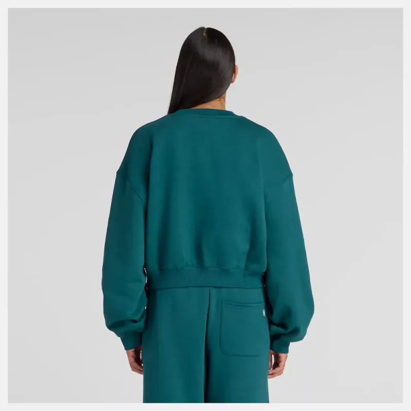 Trackside Fleece Crew Medusa Green 