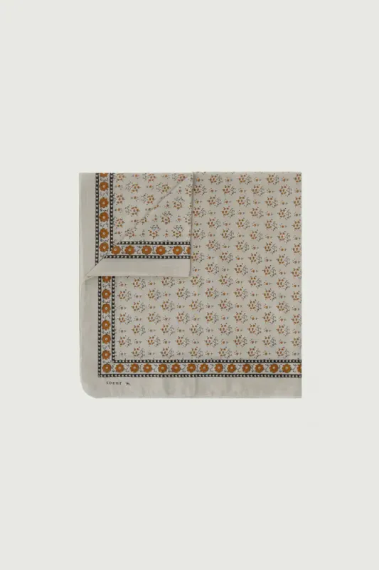 Foulard Classic Marron/Gris 