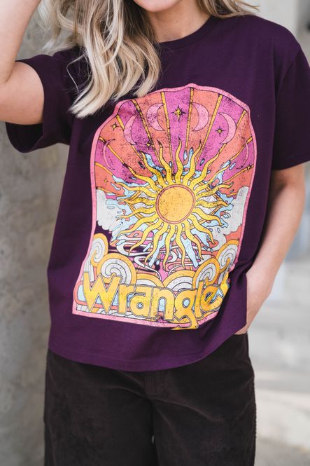 Hovedbilde Girlfriend Tee Potent Purple 