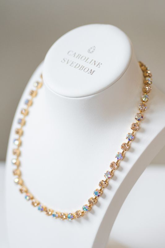 Nicola Necklace Gold Aurore Boreale 