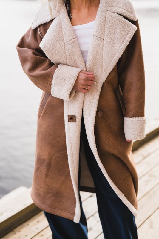 Wrange Coat Medium Brown 