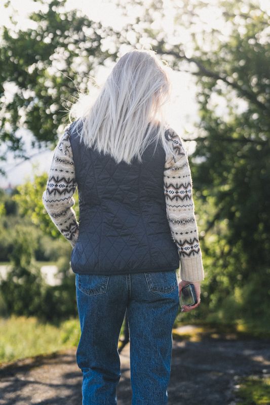 Fleece Betty Liner Navy 