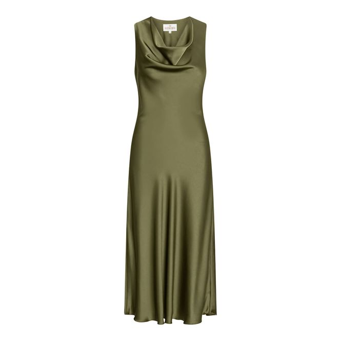 Hovedbilde Flow Dress Semi Rich Olive 
