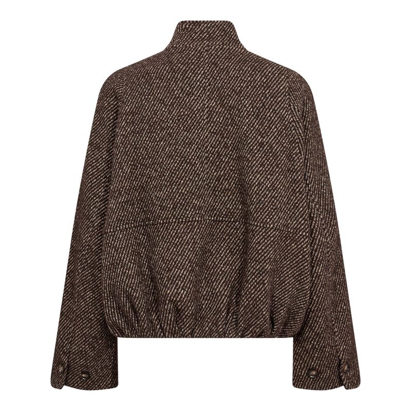 Sacha Balloon Jacket Dark Brown 