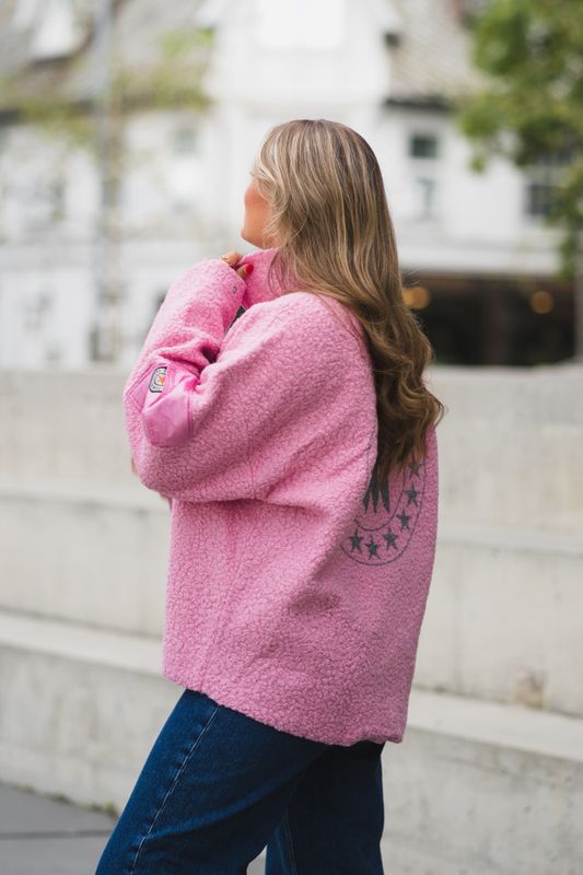 Nini Half Zip Pink 