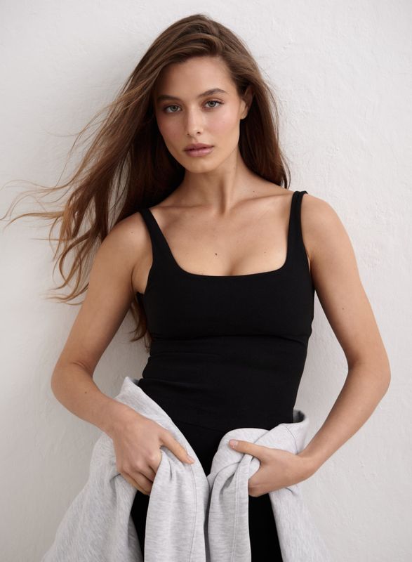 Sense Singlet Black 
