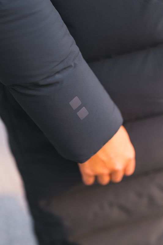 W Infinity Down Coat Night Olive 