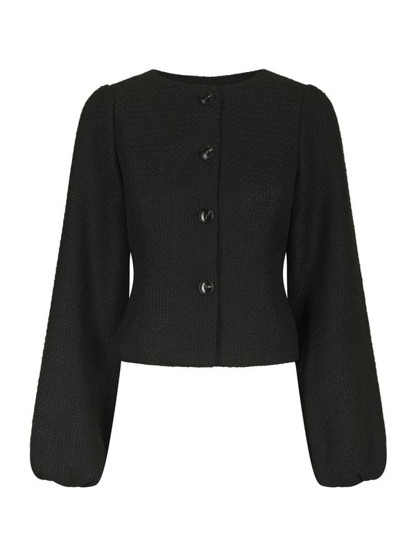 Junette Boucle Jacket Black 