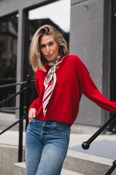 Hovedbilde Lee Sweater Tango Red 