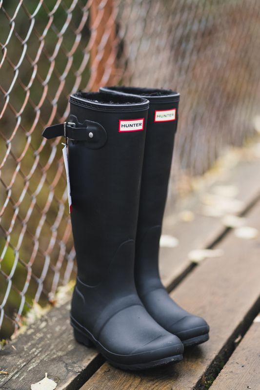 Original Tall Insulated Boot Black 