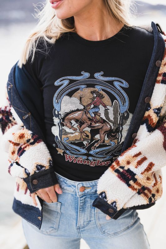 Shrunken Band Tee Black Beauty 