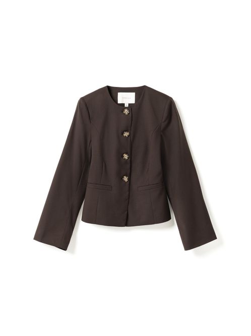 Hovedbilde Kasaundra LS Blazer Chocolate 