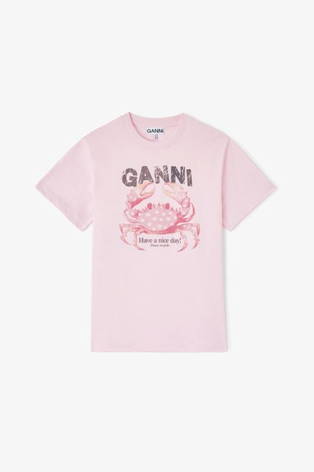 Hovedbilde Basic Cotton Jersey T-Shirt Chalk Pink 