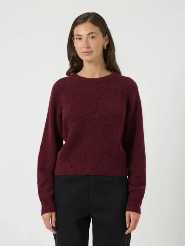 Johi LS Wool Blend Pullover Port Royale 