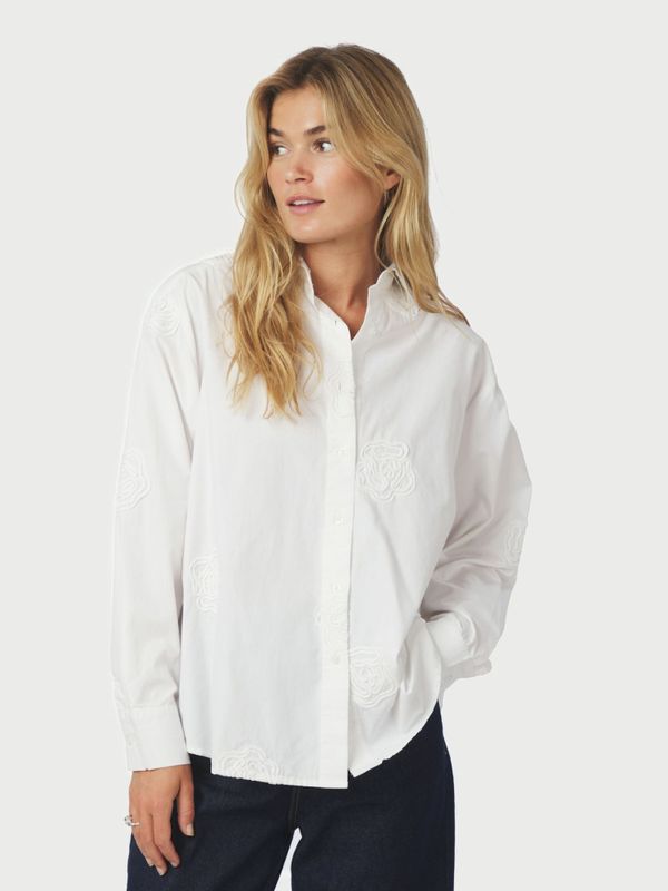 Dalma Dori Emb Shirt White 
