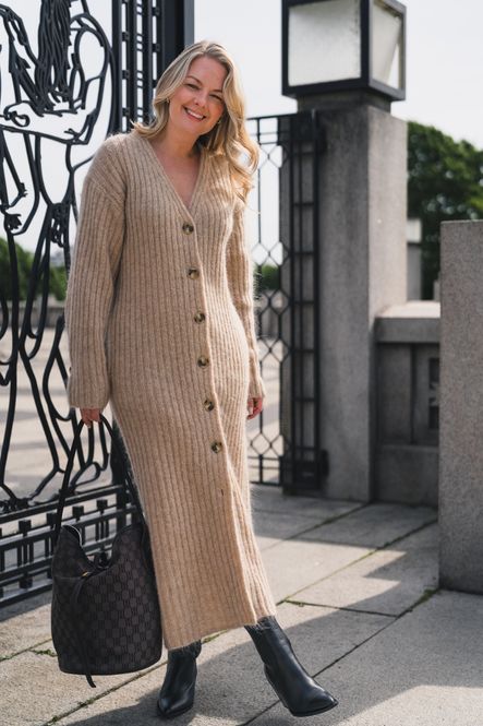 Hovedbilde Cimonello Dress Twill Beige 
