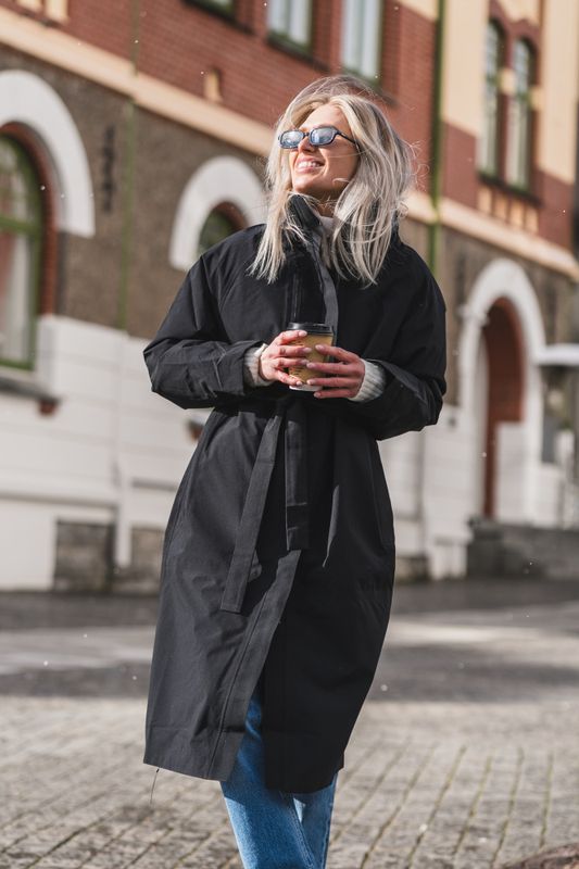 Vik Coat Black 