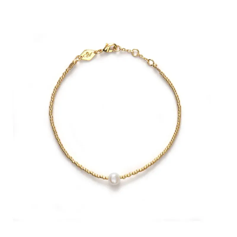 Pearly Bracelet Gold 