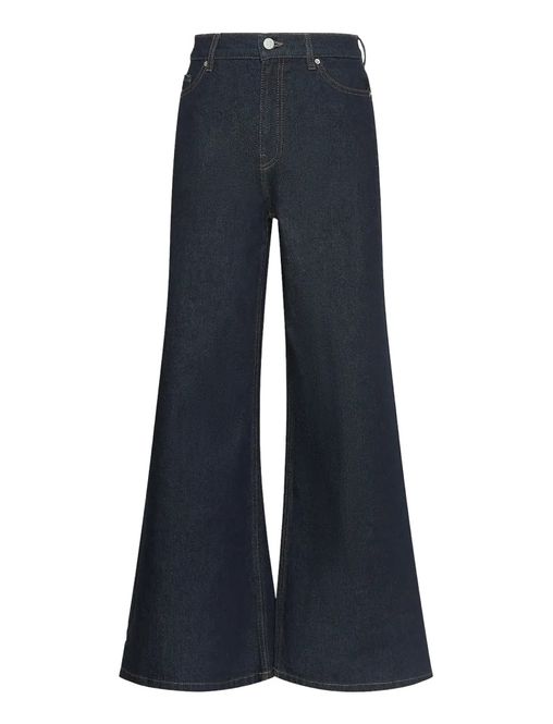 Hovedbilde Solia Ada Wide Jeans Dark Blue Wash